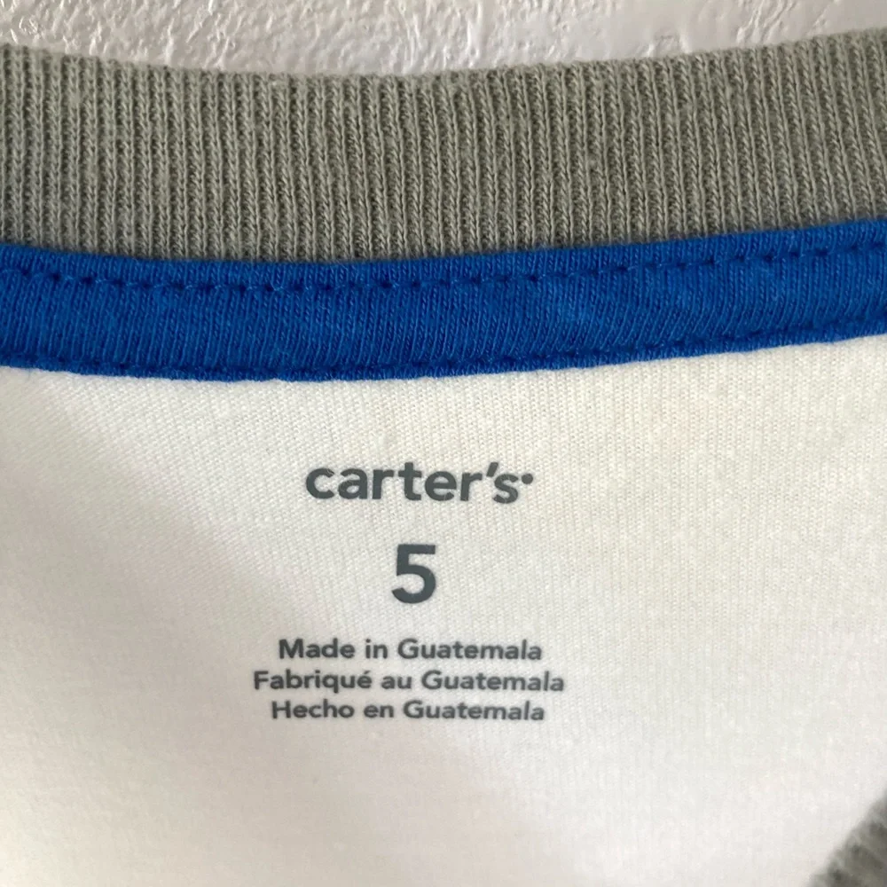 NWT Carter’s Rusty’s Truck Repair Long Sleeve tee Size 5